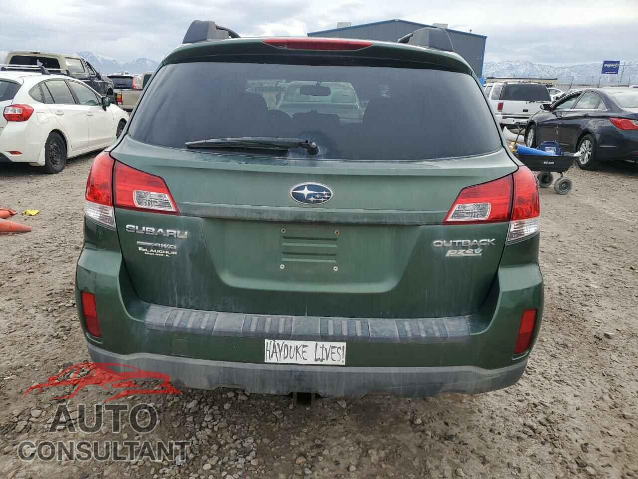 SUBARU OUTBACK 2011 - 4S4BRBCC9B1322371