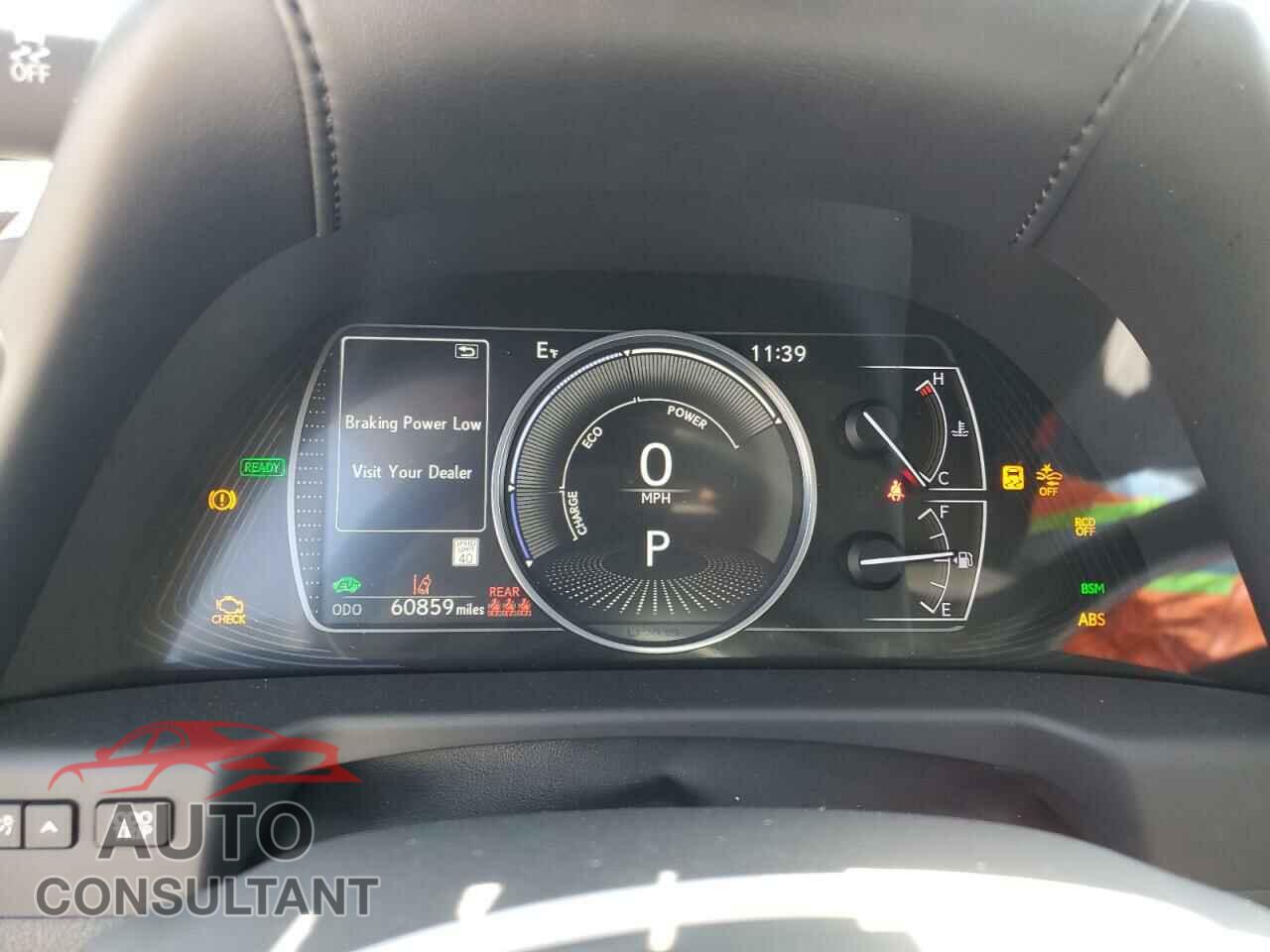 LEXUS ES300 2019 - JTHB21B17K2040287