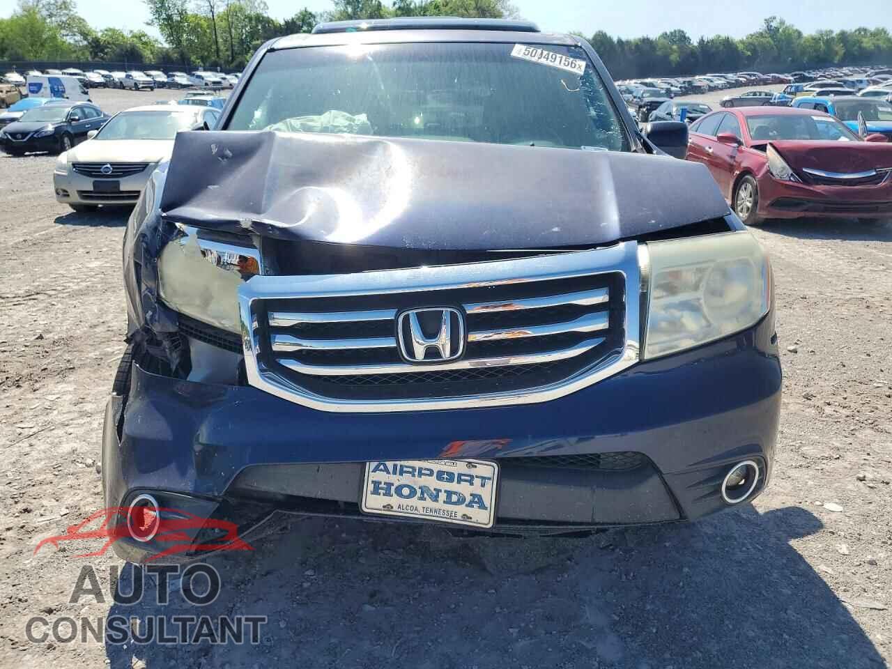 HONDA PILOT 2013 - 5FNYF3H55DB037765