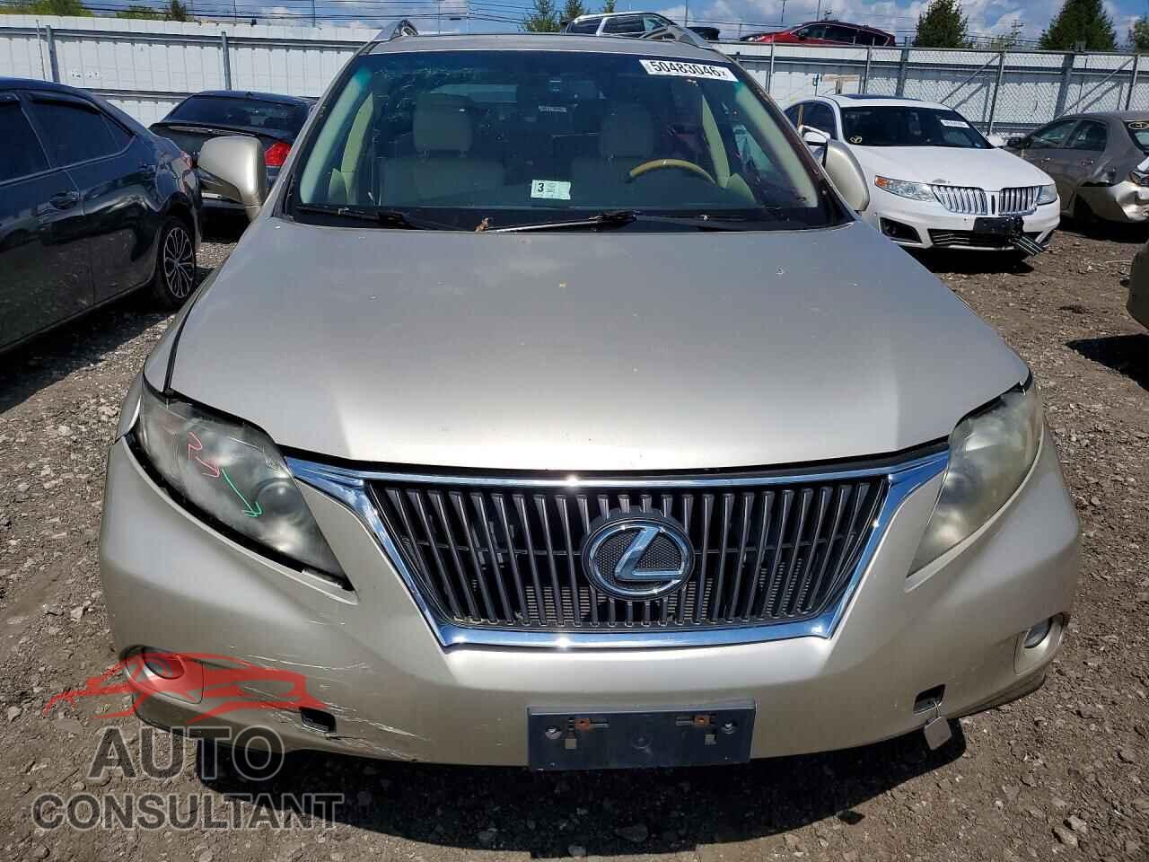 LEXUS RX350 2011 - 2T2BK1BA7BC090833