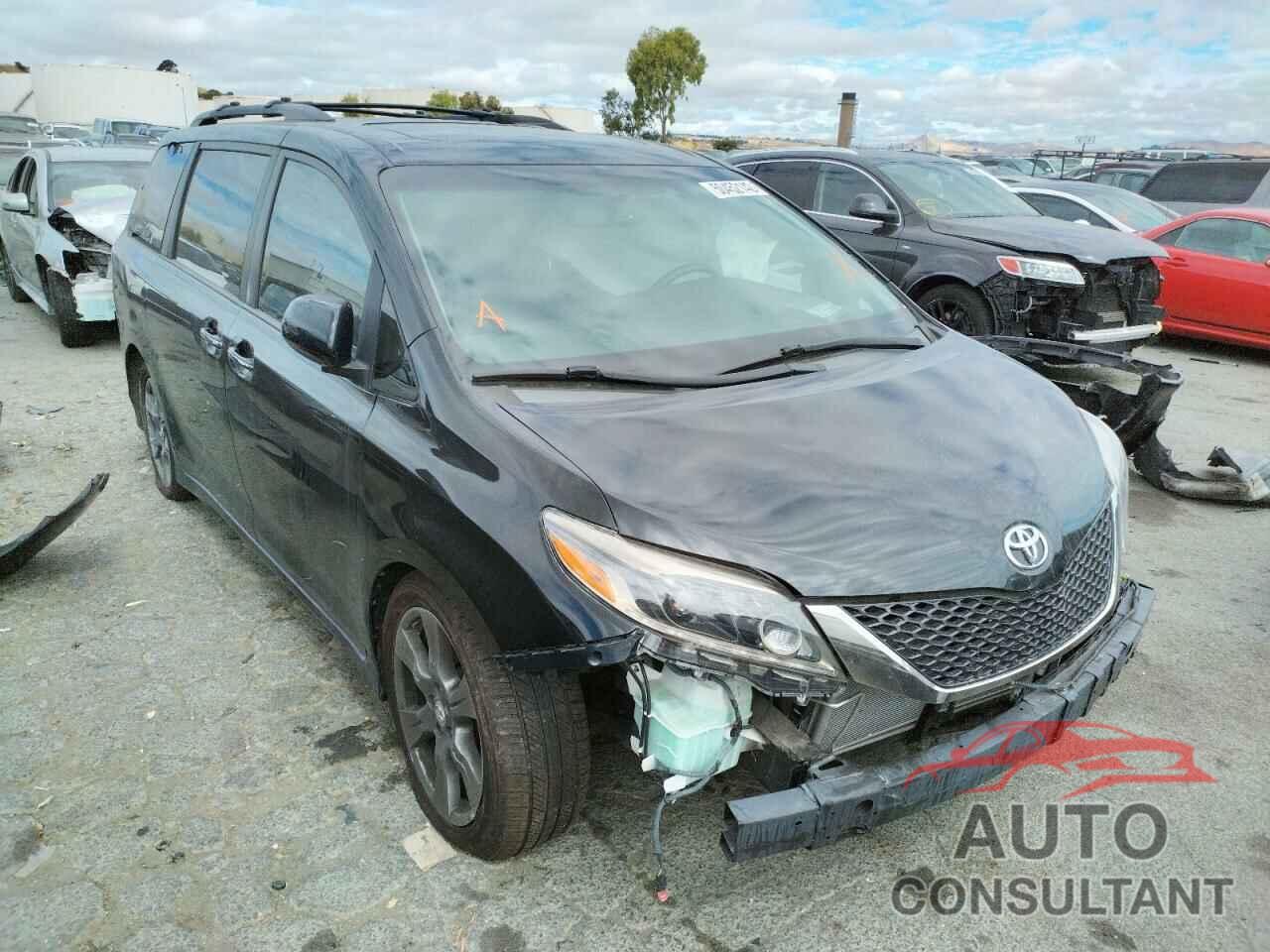 TOYOTA SIENNA 2017 - 5TDXZ3DC0HS899171