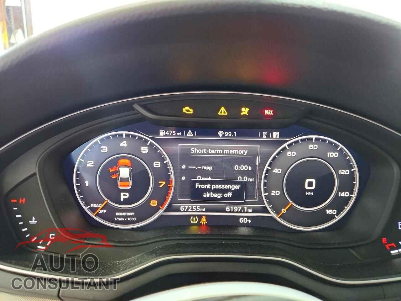 AUDI A4 2017 - WAUDNAF49HN054668