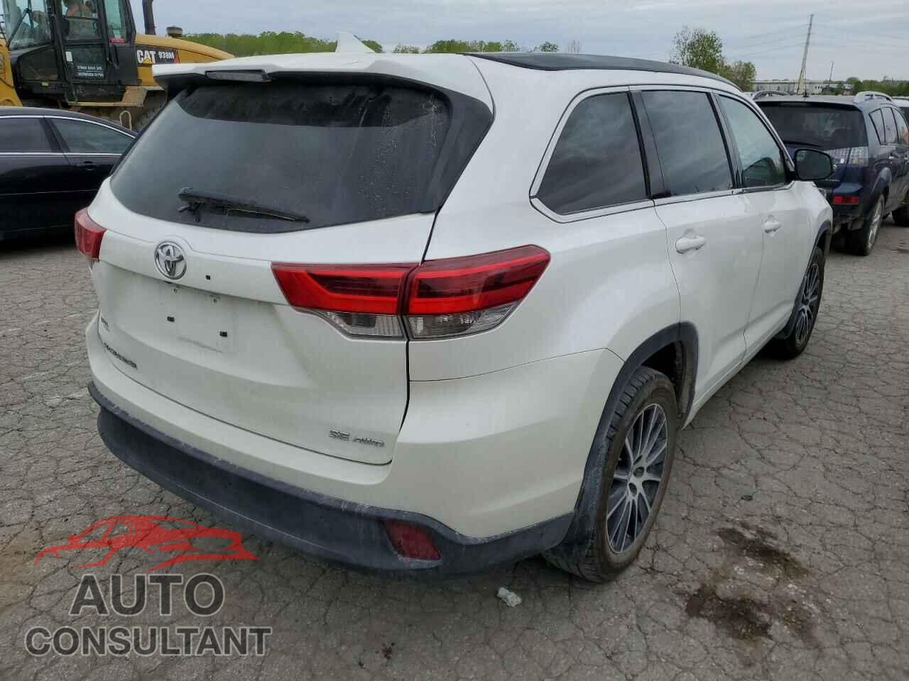 TOYOTA HIGHLANDER 2017 - 5TDJZRFH3HS422123