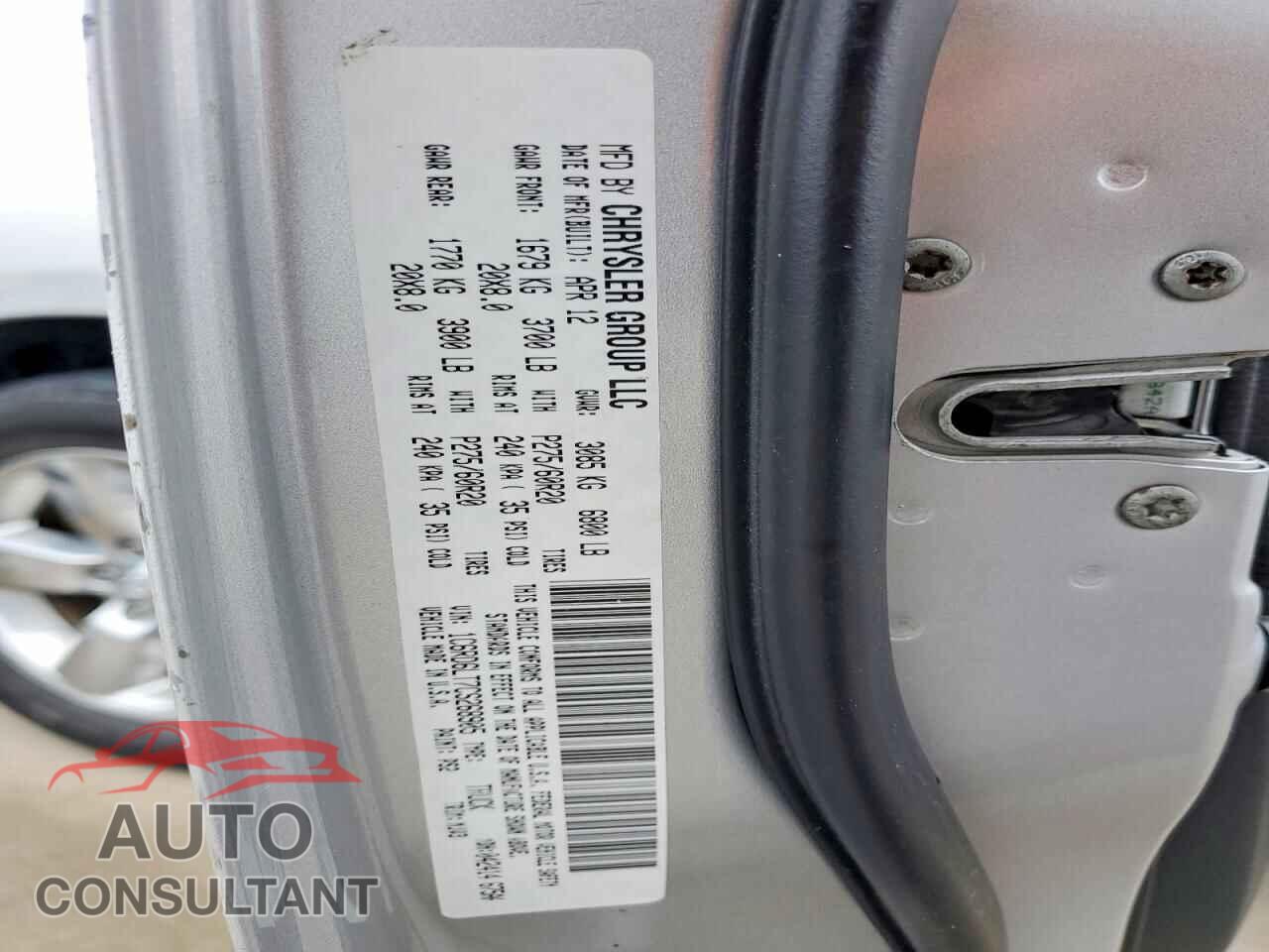 DODGE All Models 2012 - 1C6RD6LT7CS268905