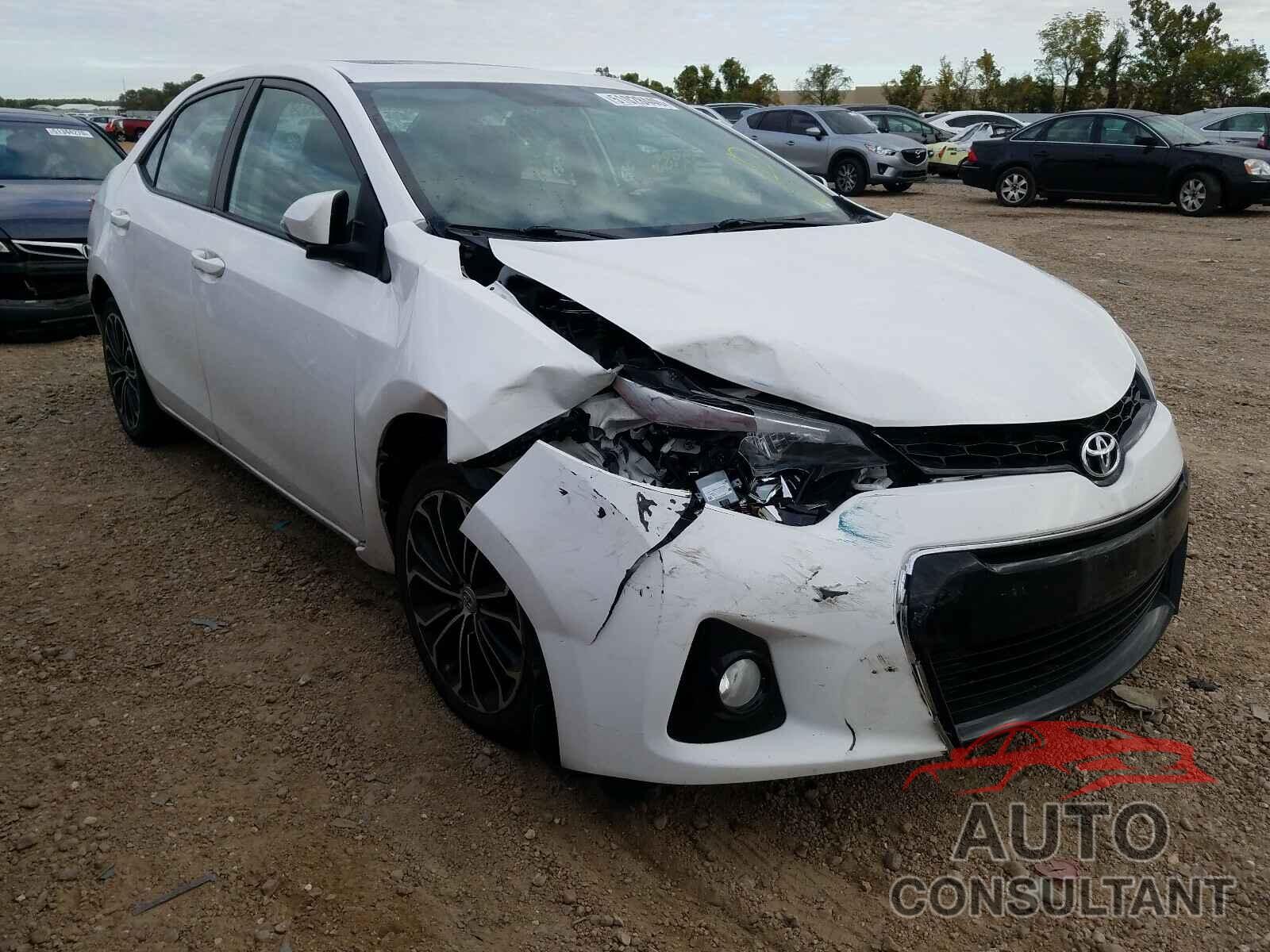 TOYOTA COROLLA 2016 - 2T1BURHEXGC599233