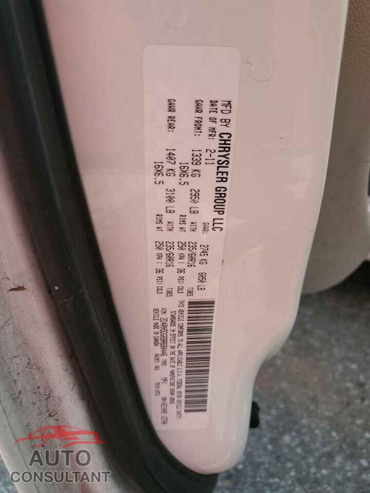 DODGE CARAVAN 2011 - 2D4RN5DG6BR680446
