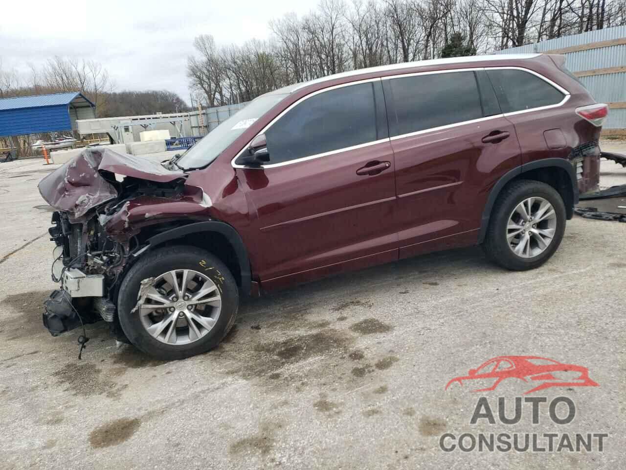 TOYOTA HIGHLANDER 2015 - 5TDKKRFH8FS107212