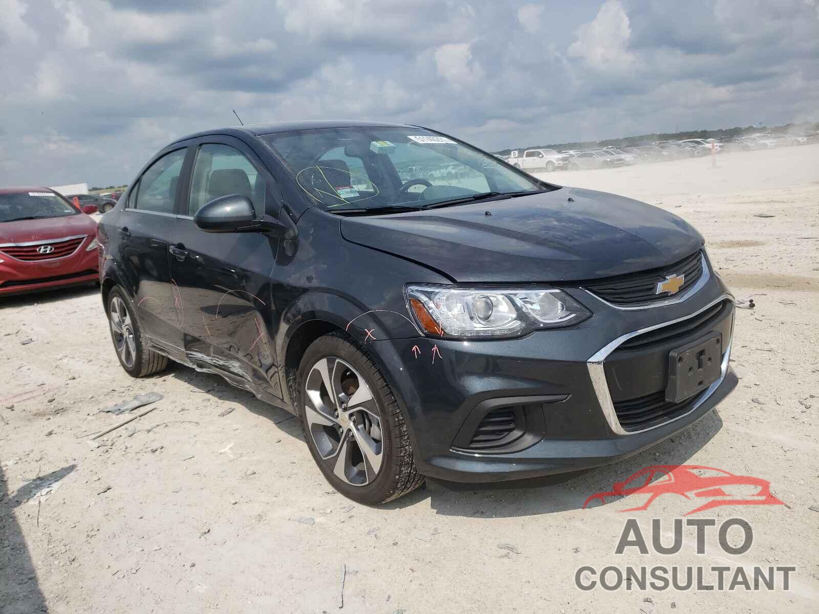 CHEVROLET SONIC 2020 - 1G1JF5SB8L4114090