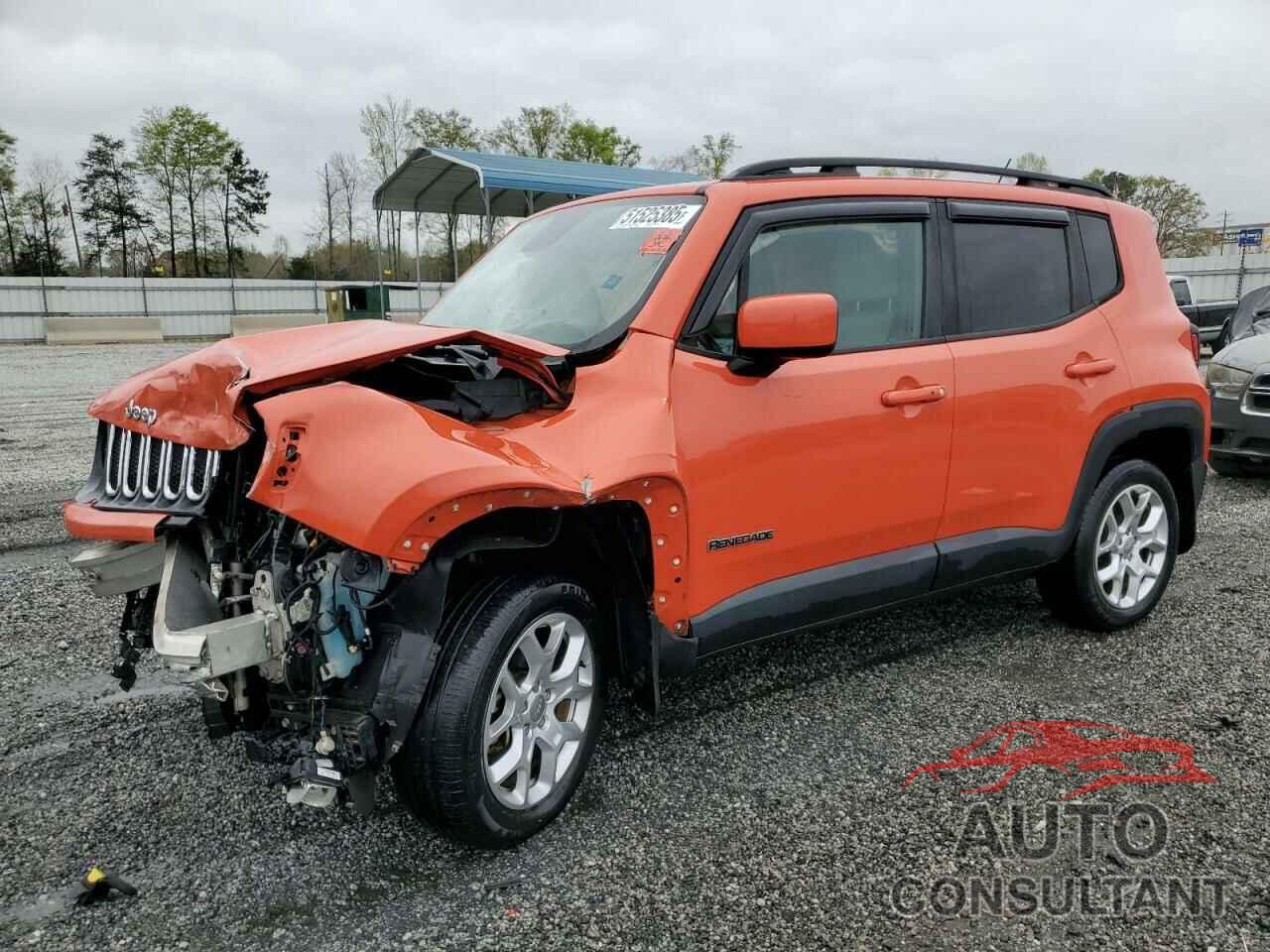 JEEP RENEGADE 2016 - ZACCJBBT5GPE28714