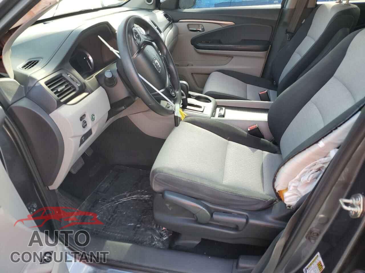 HONDA RIDGELINE 2017 - 5FPYK2F49HB010663