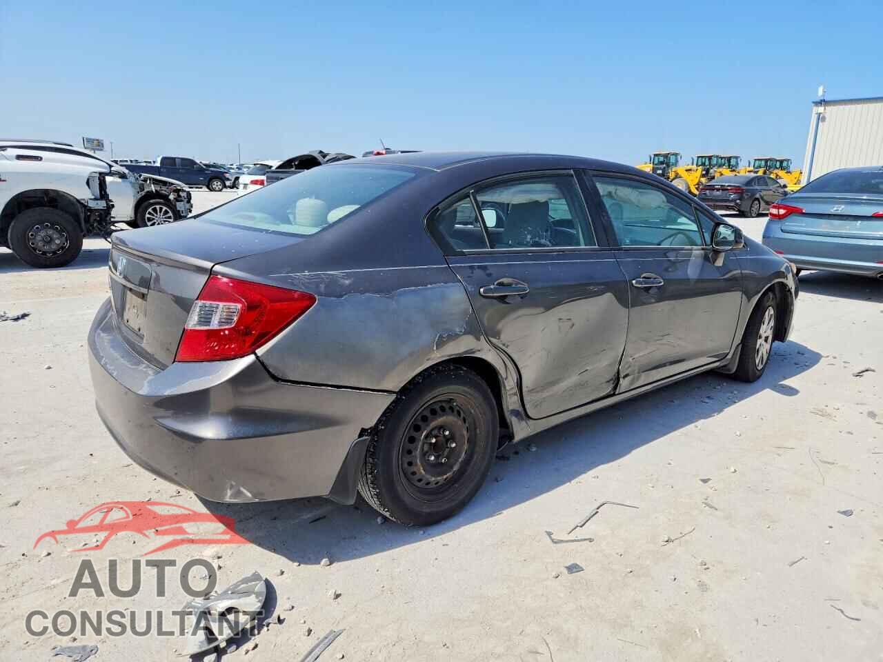 HONDA CIVIC 2012 - 2HGFB2F54CH595584