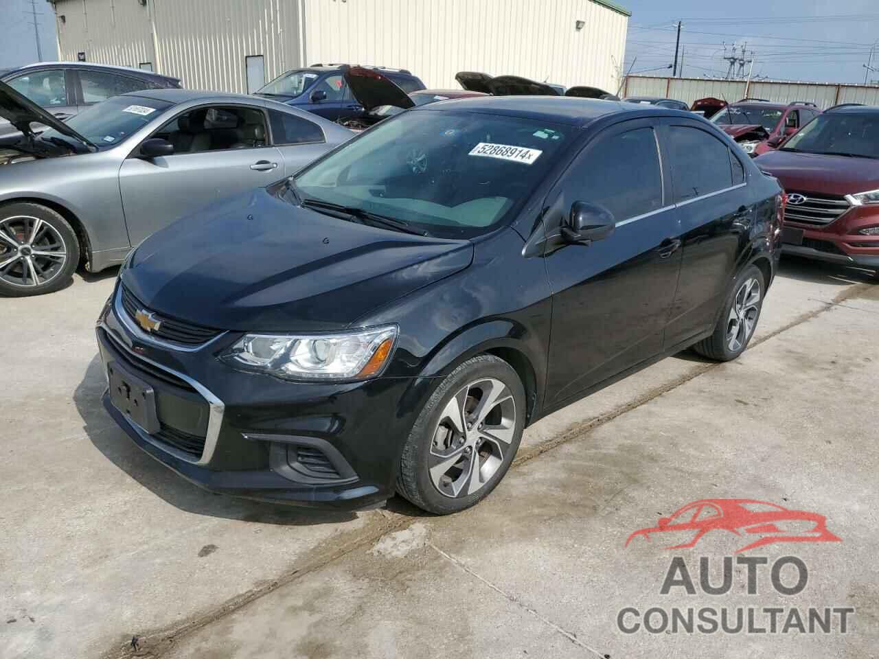 CHEVROLET SONIC 2020 - 1G1JF5SB6L4119756