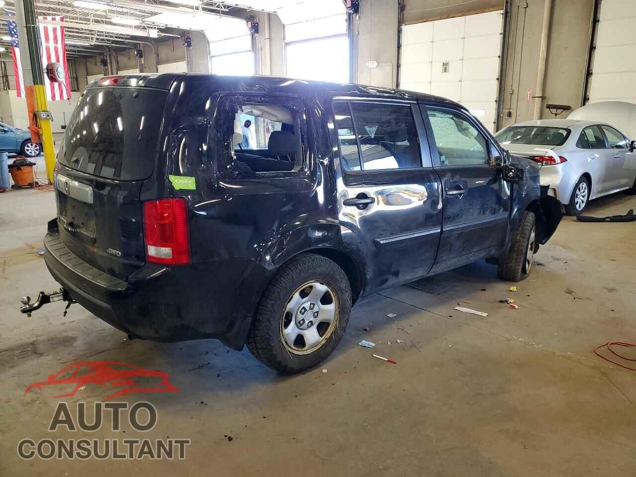 HONDA PILOT 2010 - 5FNYF4H26AB037247