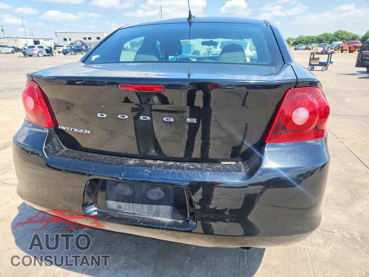 DODGE AVENGER 2012 - 1C3CDZAB1CN322700