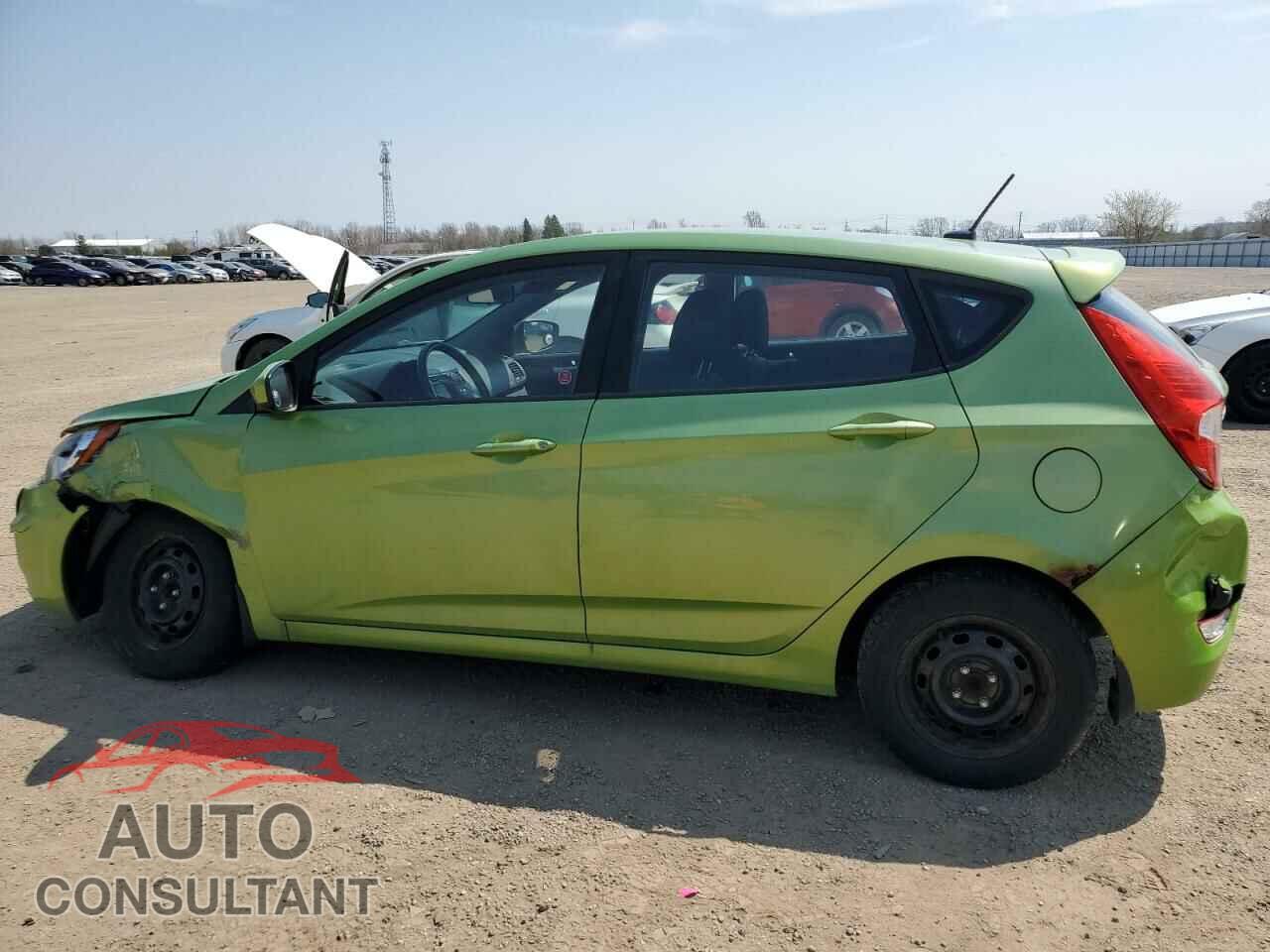 HYUNDAI ACCENT 2012 - KMHCT5AE6CU014456