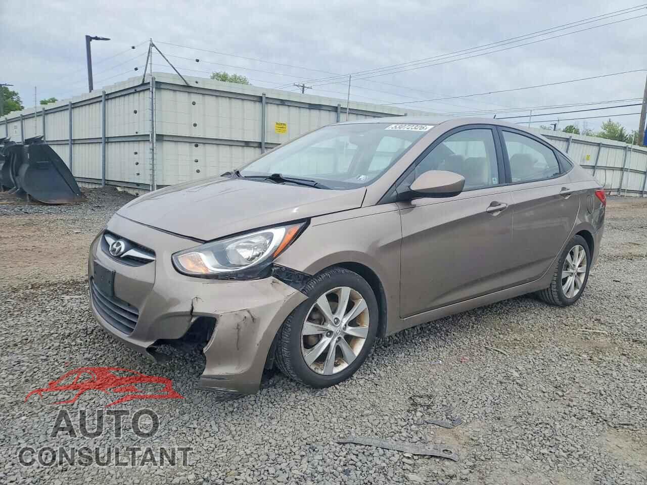 HYUNDAI ACCENT 2012 - KMHCU4AEXCU081097