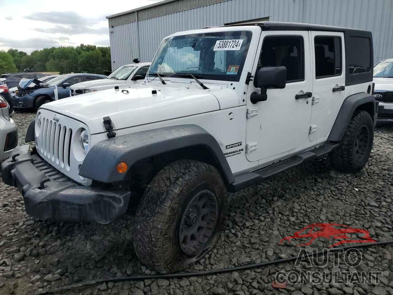 JEEP WRANGLER 2016 - 1C4BJWDG2GL125039