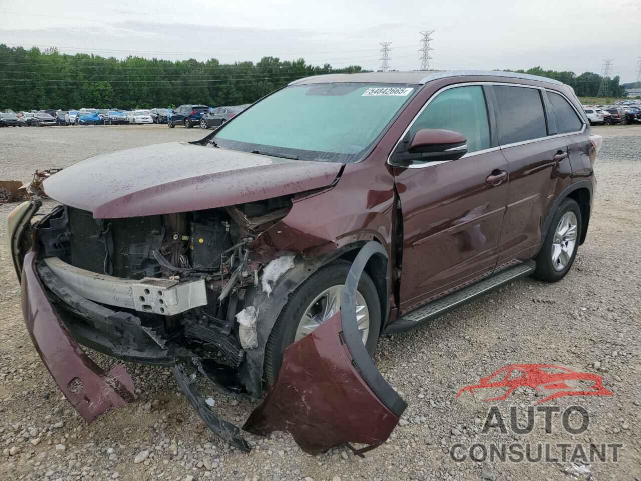 TOYOTA HIGHLANDER 2014 - 5TDDKRFH2ES034667