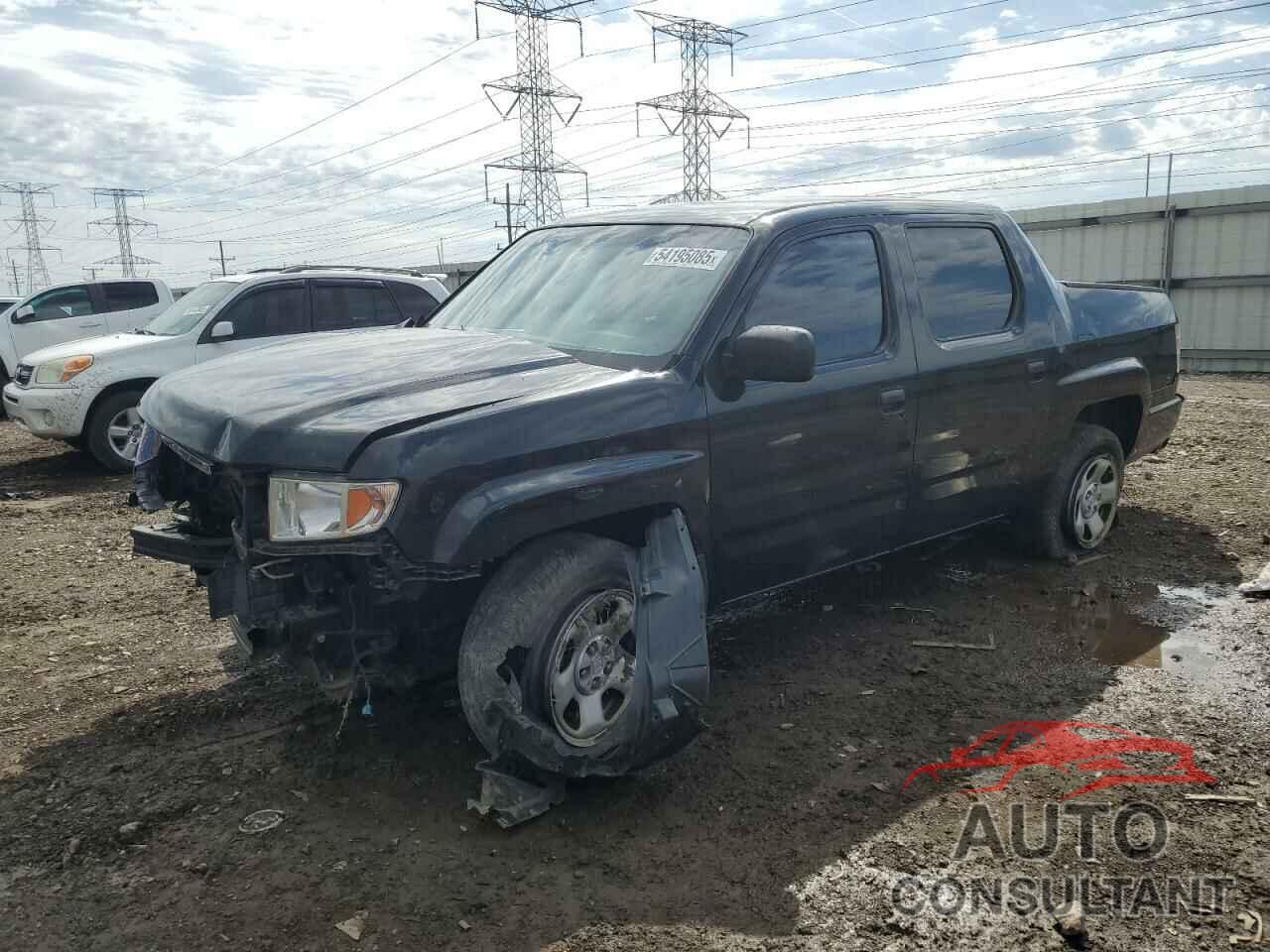 HONDA RIDGELINE 2010 - 5FPYK1F2XAB012355