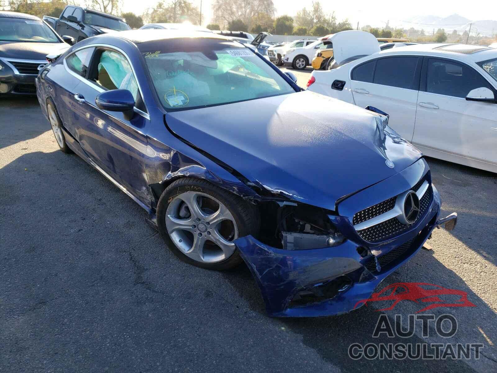 MERCEDES-BENZ C CLASS 2017 - WDDWJ4JB4HF326428