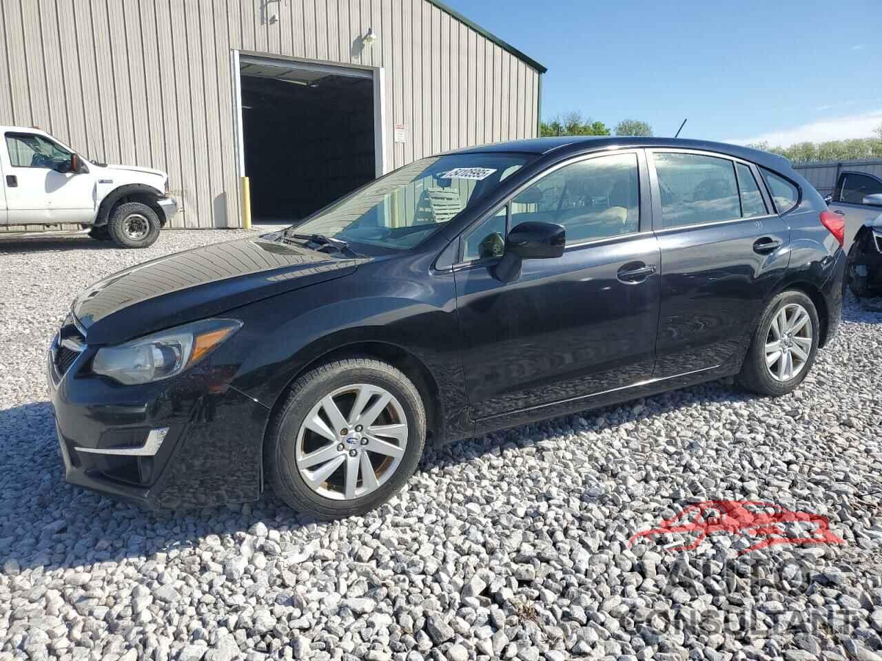 SUBARU IMPREZA 2015 - JF1GPAC63F8205022