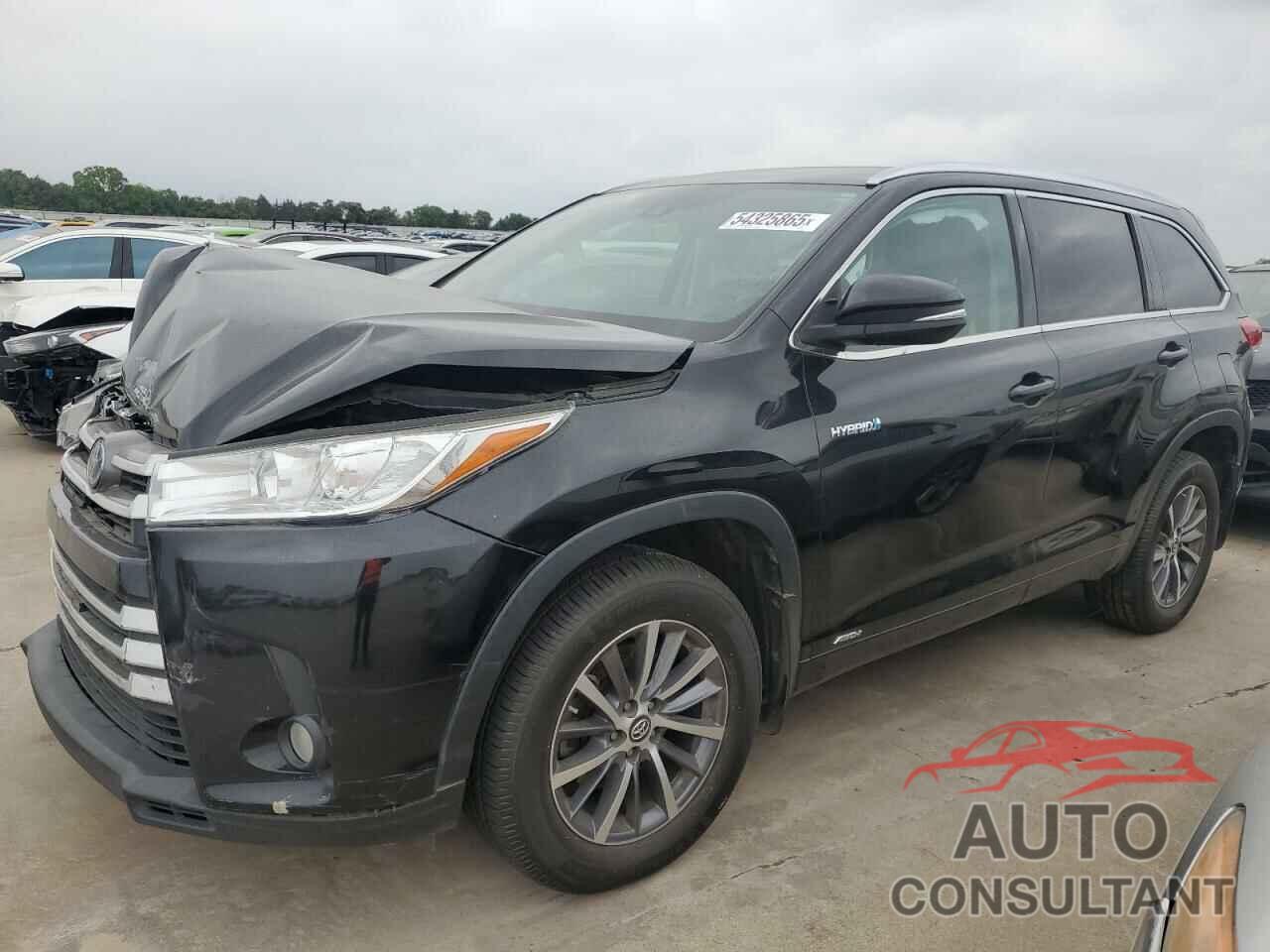 TOYOTA HIGHLANDER 2017 - 5TDJGRFH2HS029252