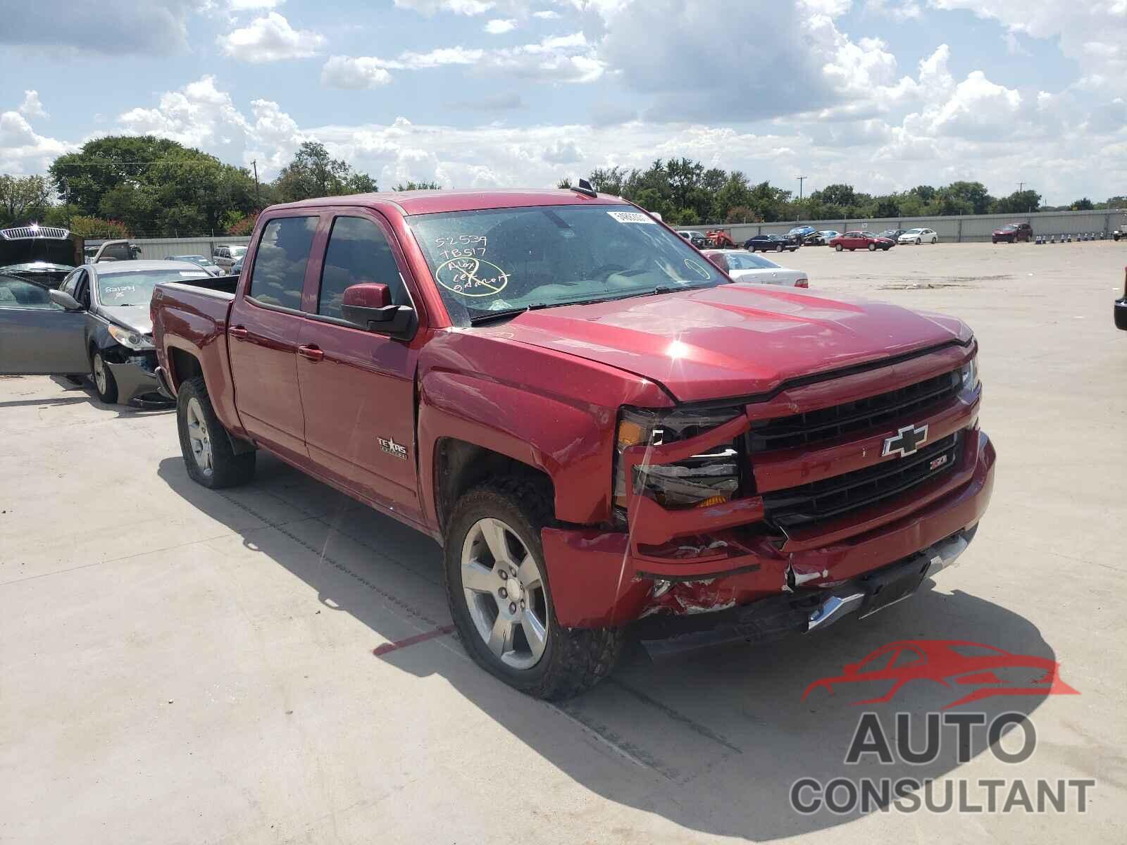 CHEVROLET SILVERADO 2018 - 3GCUKREC7JG634809