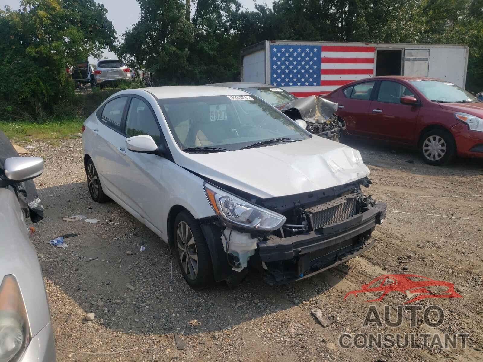 HYUNDAI ACCENT 2017 - KMHCT4AEXHU361564