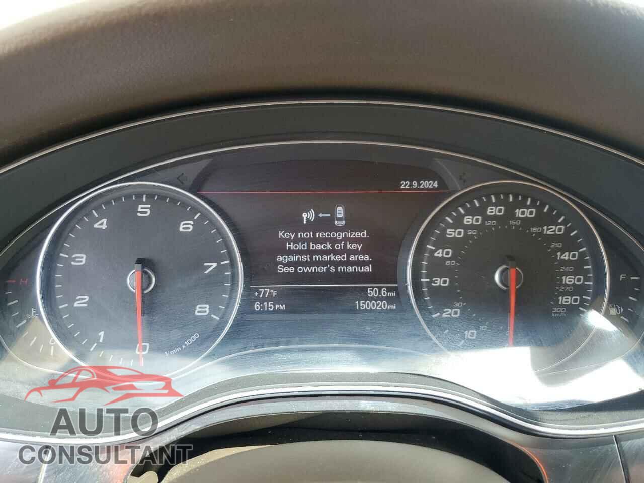 AUDI A7 2012 - WAUSGCFC5CN002239