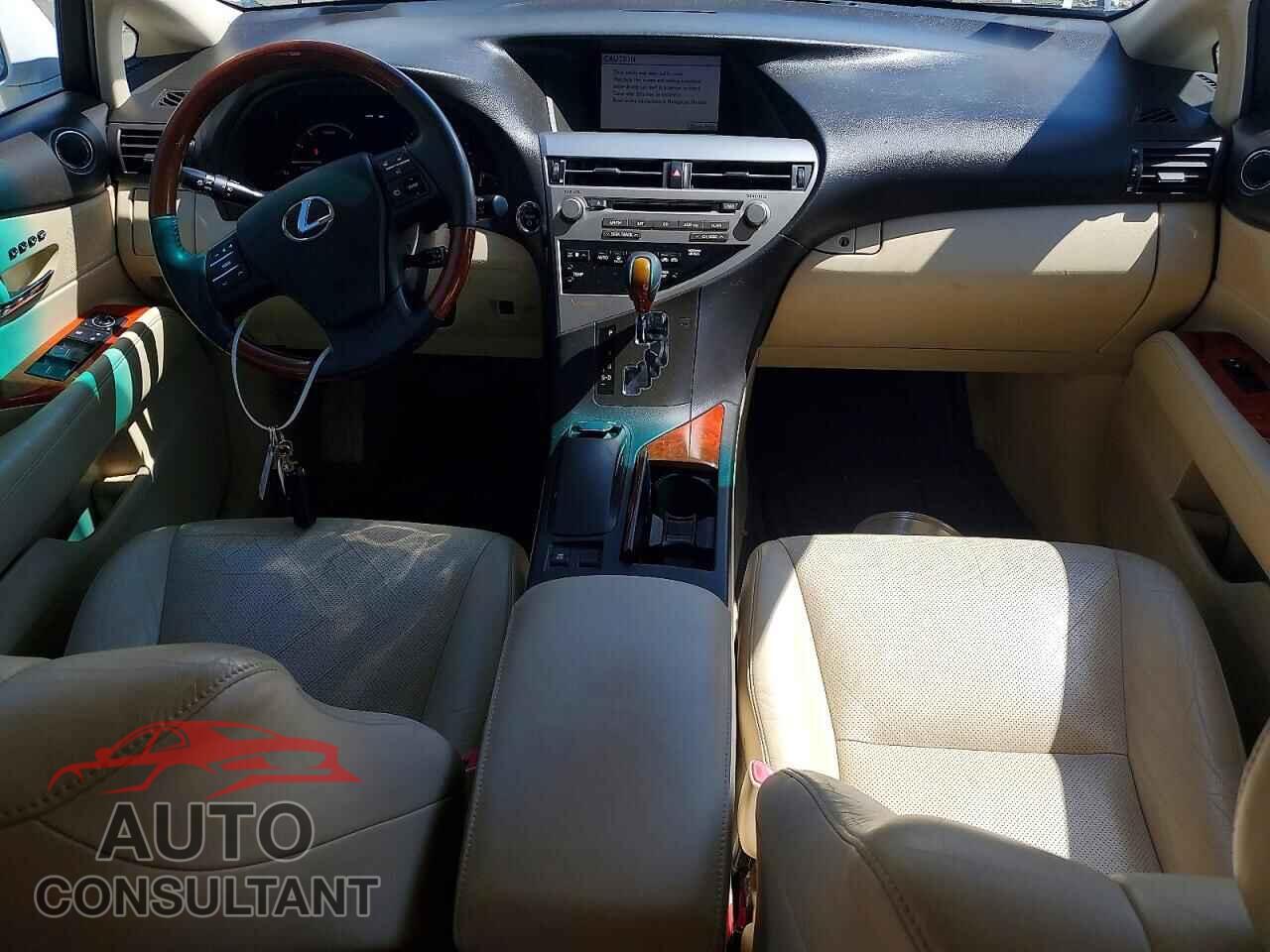 LEXUS RX450 2011 - JTJBC1BA8B2036258