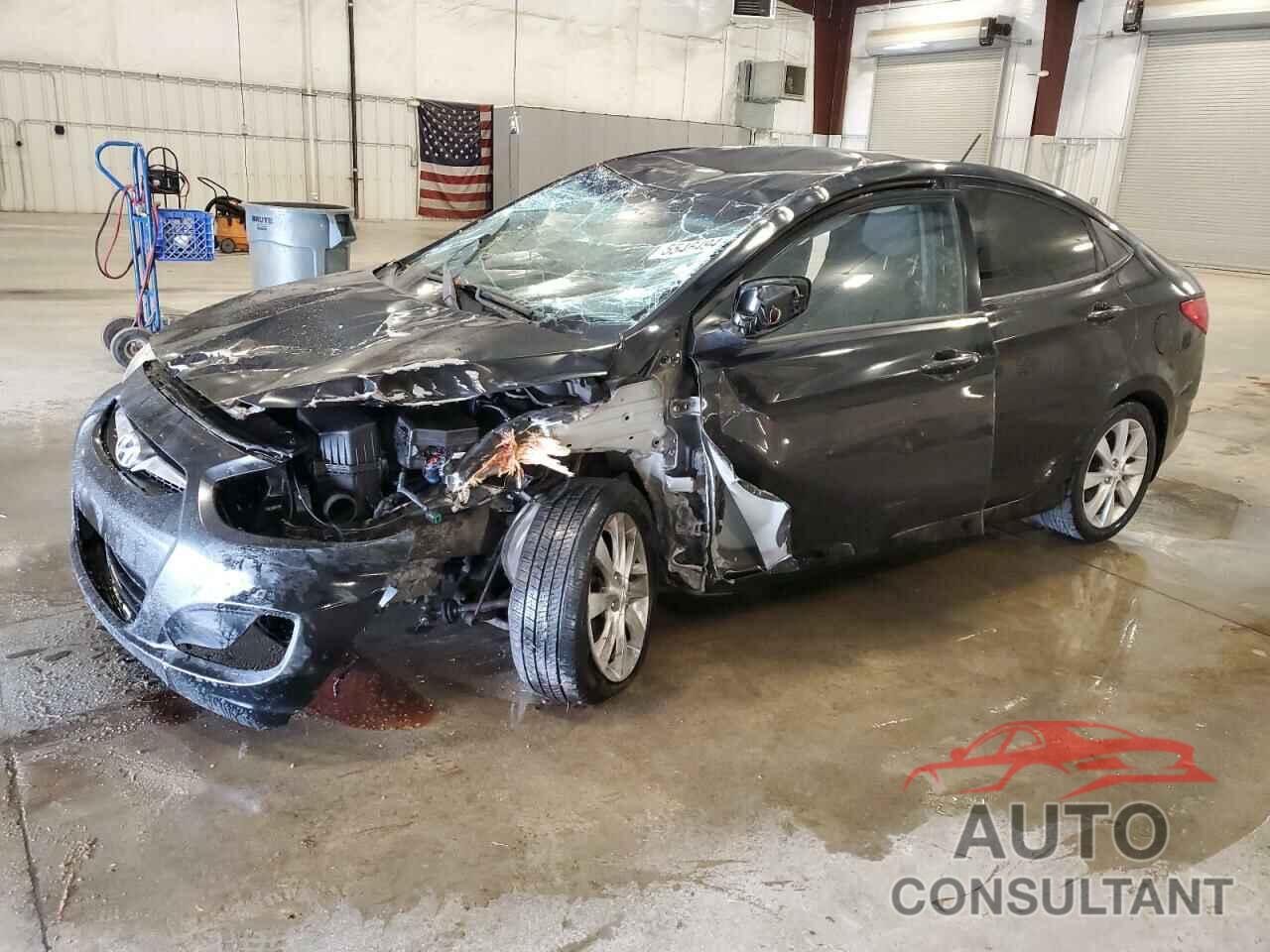 HYUNDAI ACCENT 2013 - KMHCU4AE4DU284732