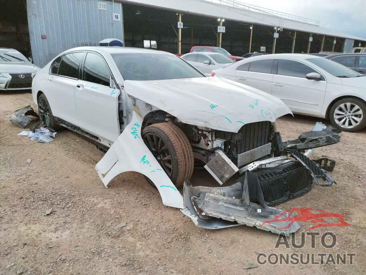 BMW 7 SERIES 2021 - WBA7T2C08MCE54644