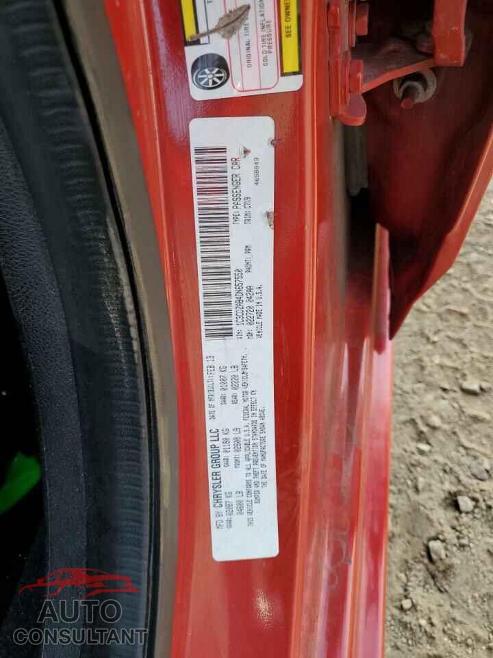 DODGE AVENGER 2013 - 1C3CDZAB4DN657550