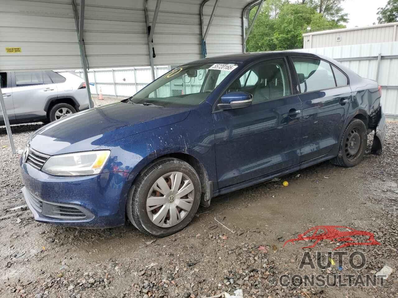 VOLKSWAGEN JETTA 2012 - 3VWDP7AJ9CM125235
