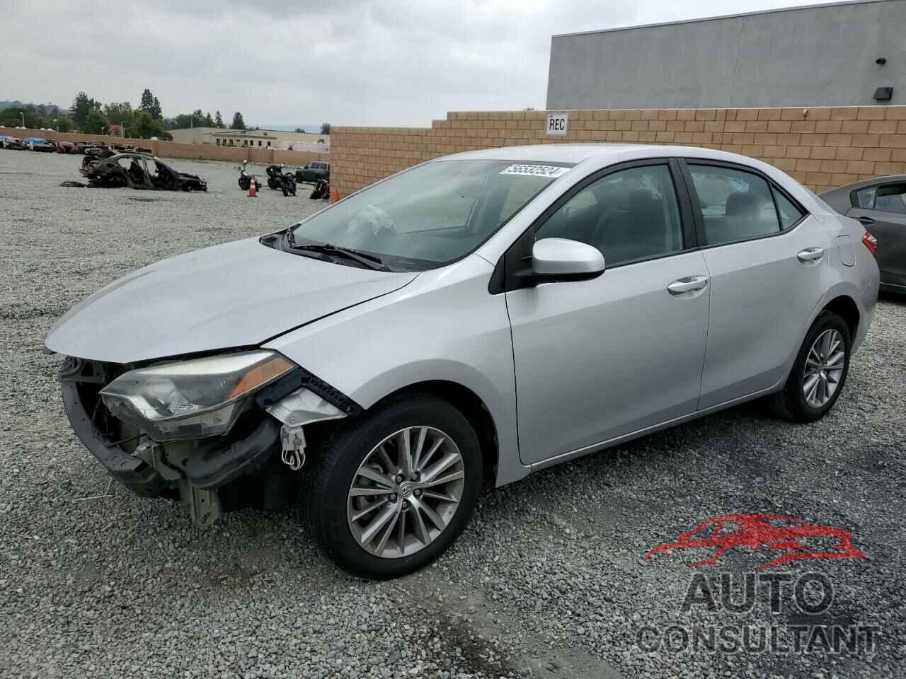 TOYOTA COROLLA 2014 - 5YFBURHE0EP067759