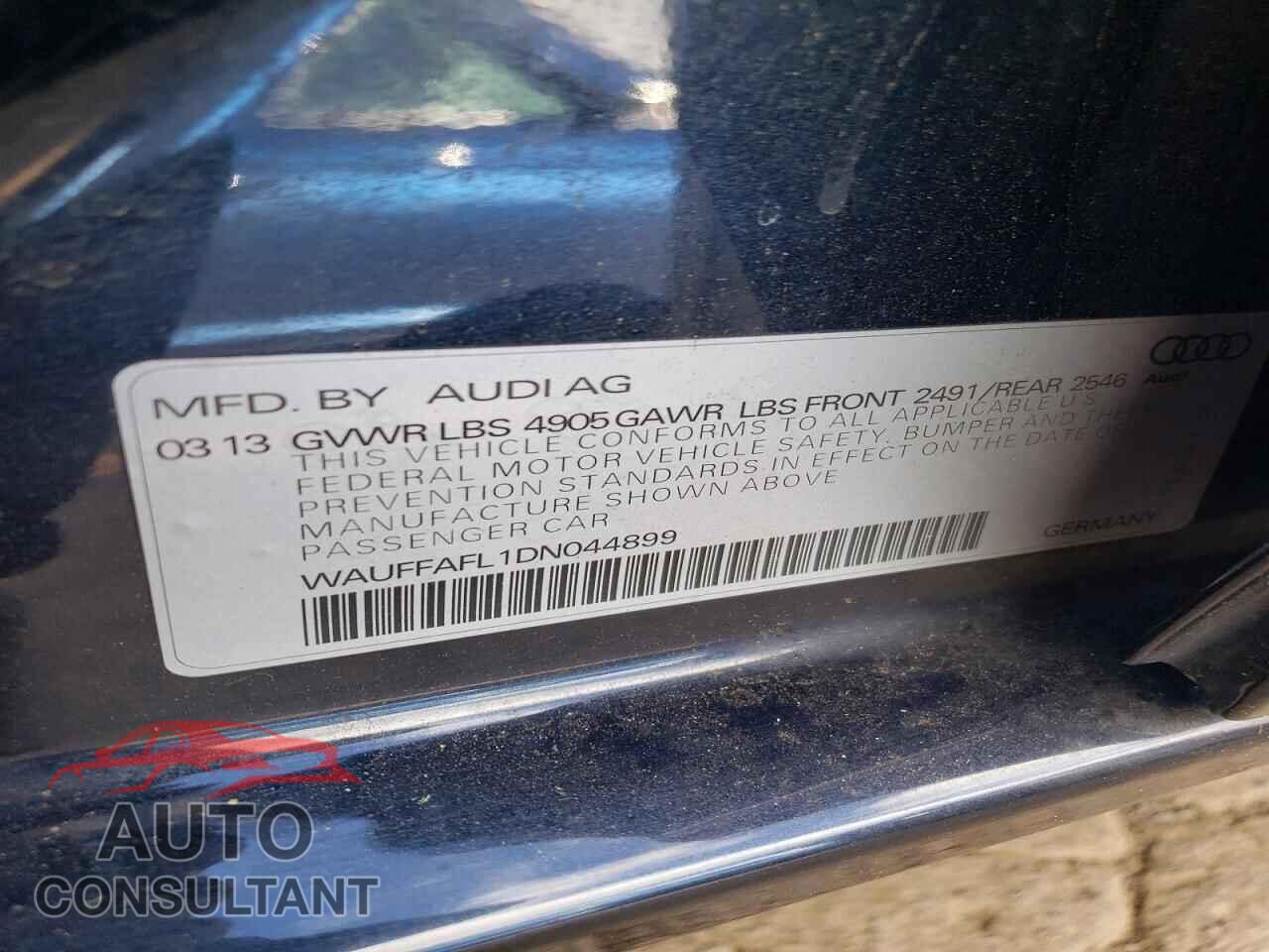 AUDI A4 2013 - WAUFFAFL1DN044899