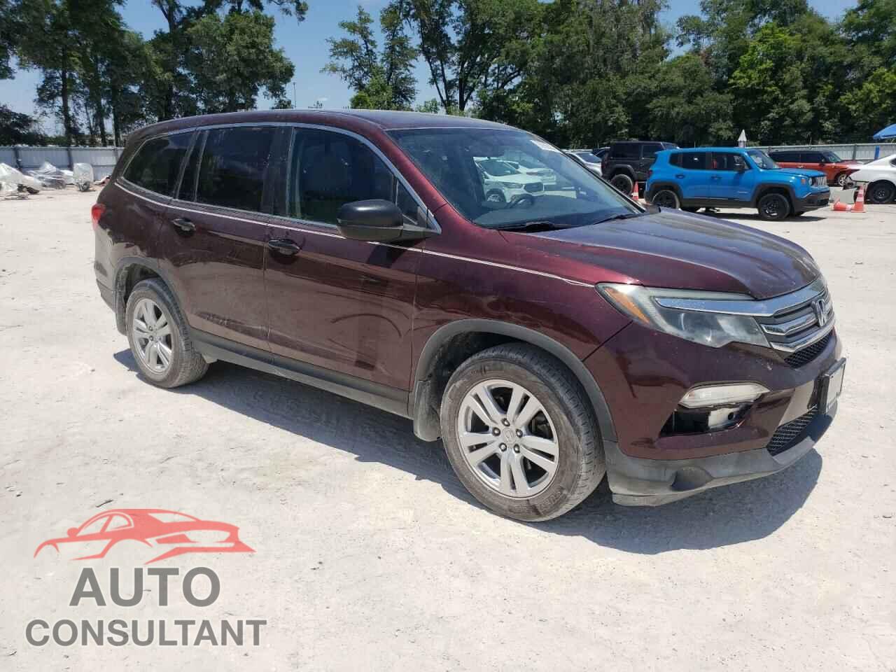 HONDA PILOT 2017 - 5FNYF6H17HB006277