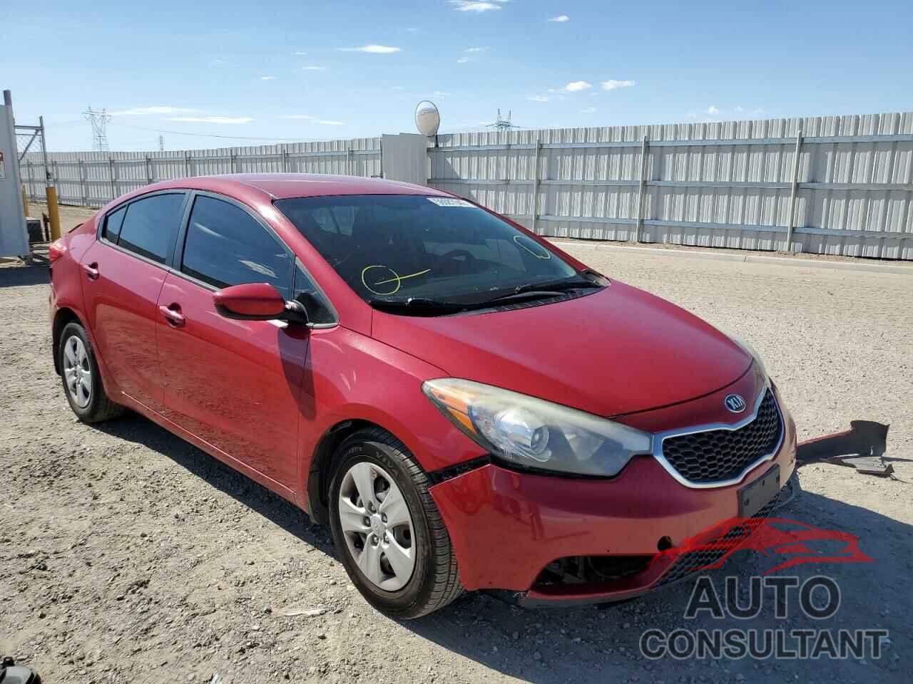 KIA FORTE 2016 - KNAFK4A63G5481130