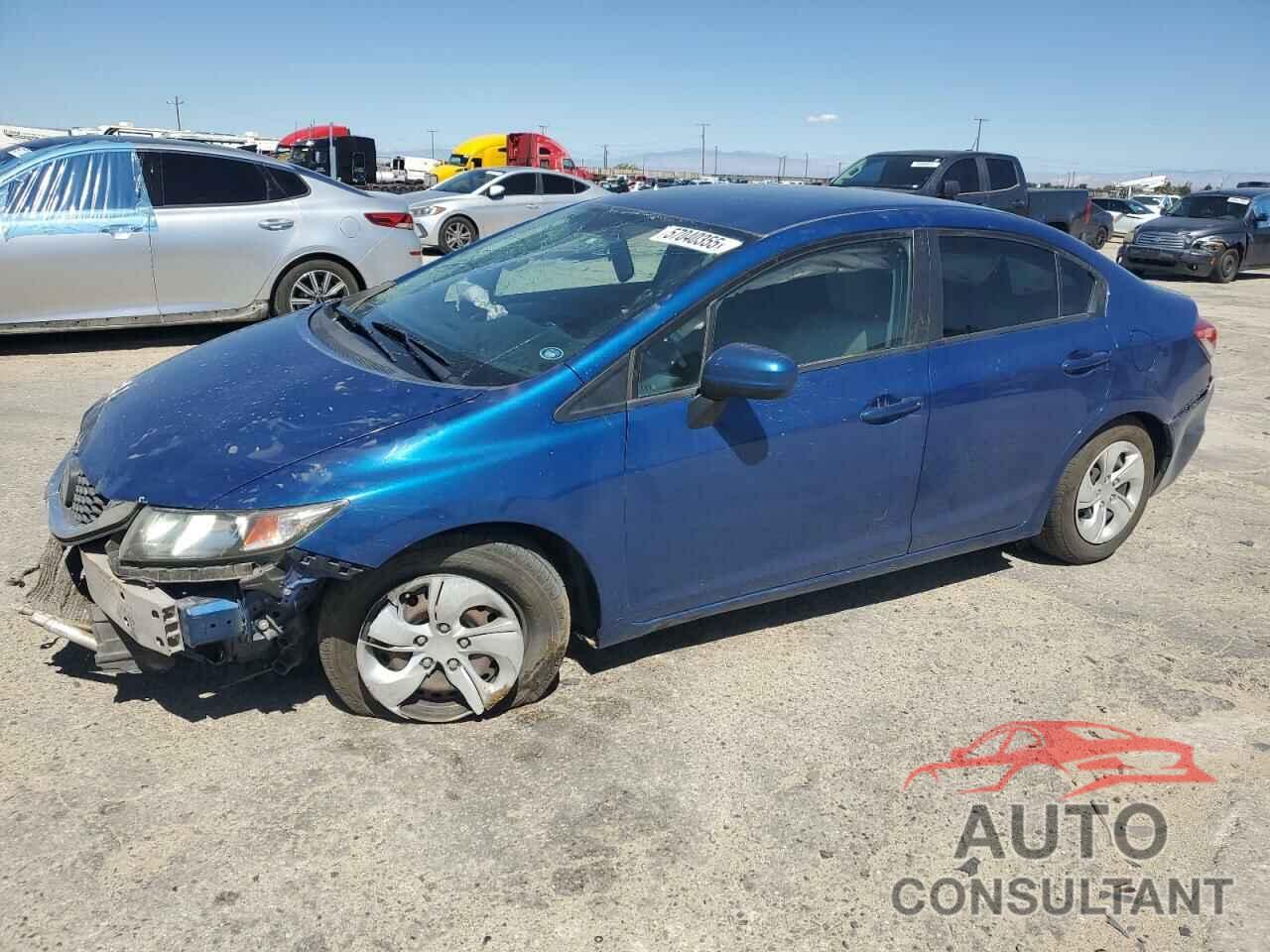HONDA CIVIC 2014 - 19XFB2F5XEE267423