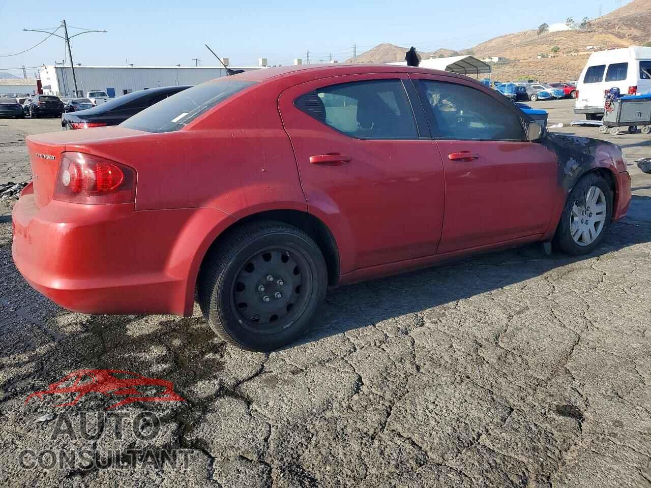 DODGE AVENGER 2012 - 1C3CDZAB3CN177966