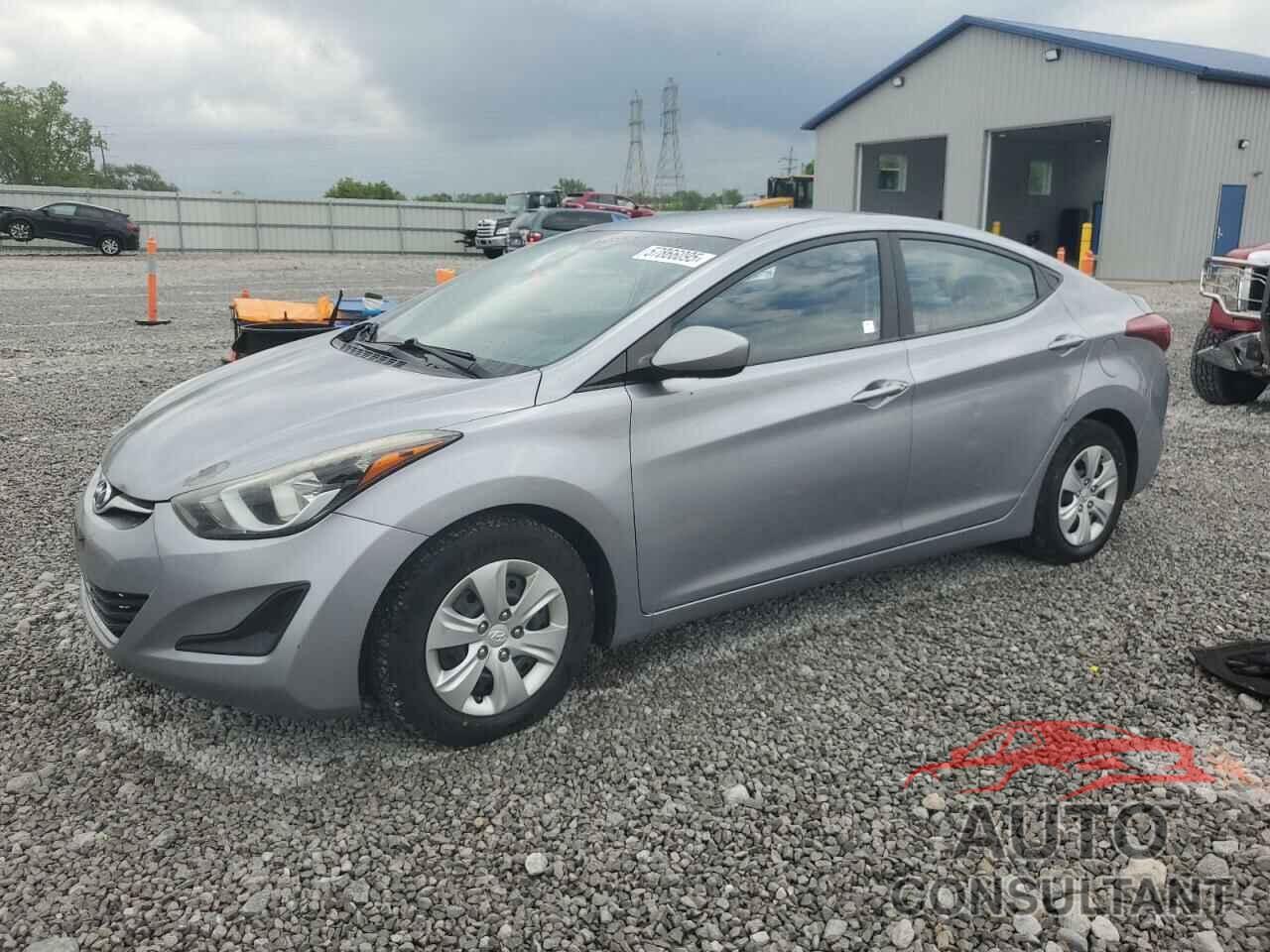 HYUNDAI ELANTRA 2016 - 5NPDH4AE1GH753643