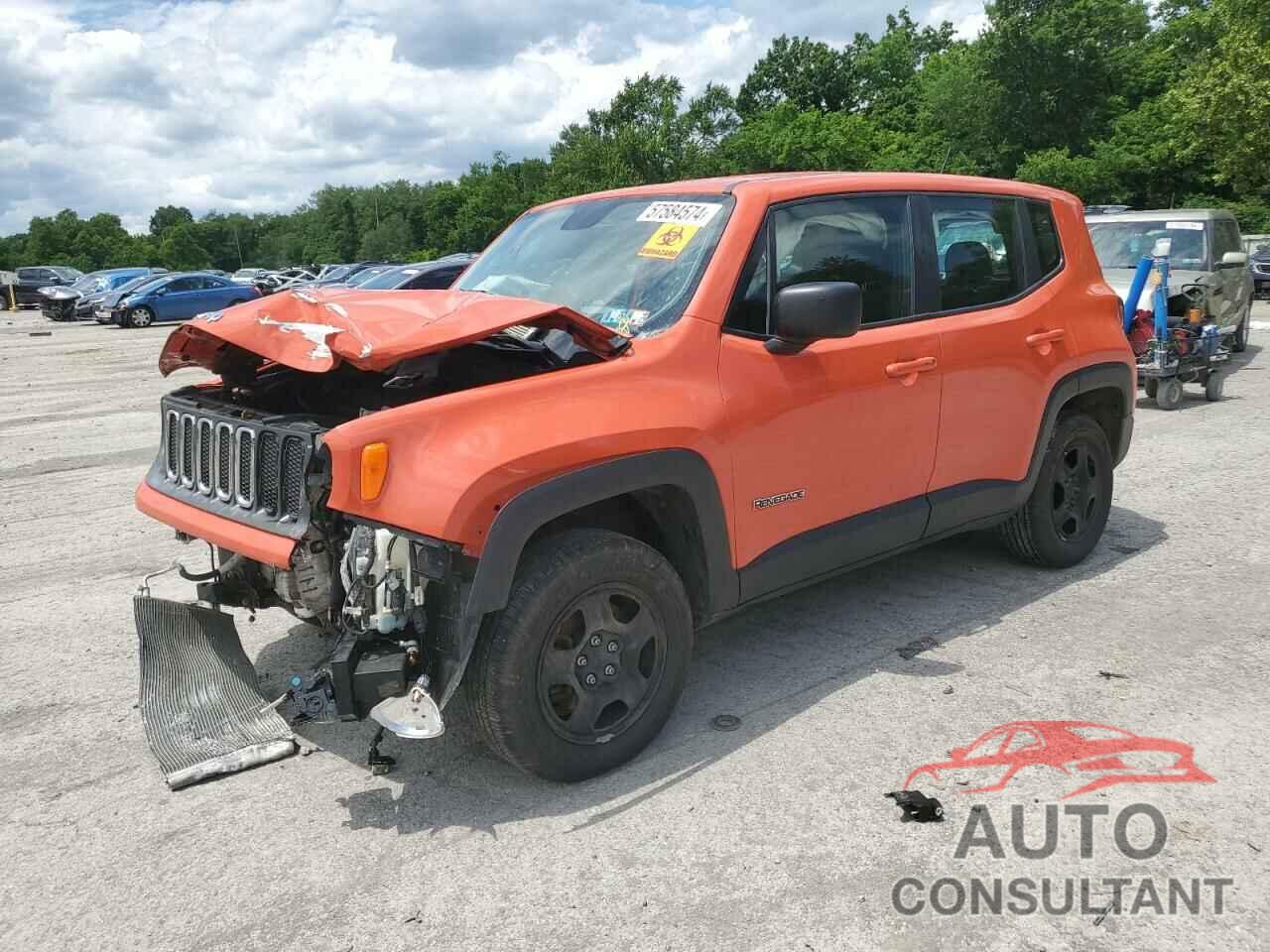 JEEP RENEGADE 2017 - ZACCJBAB5HPE76482