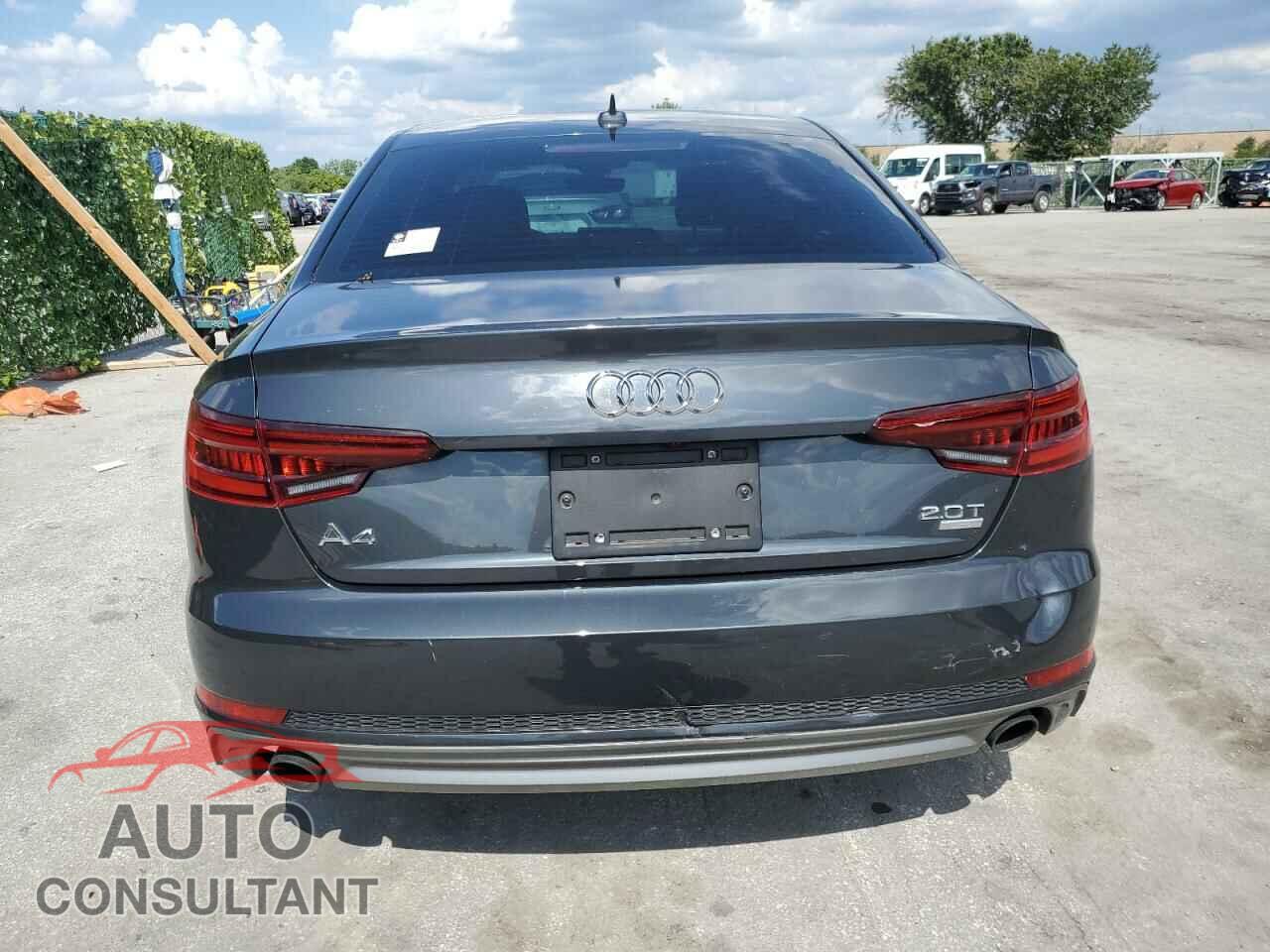 AUDI A4 2018 - WAUKMAF40JA045848