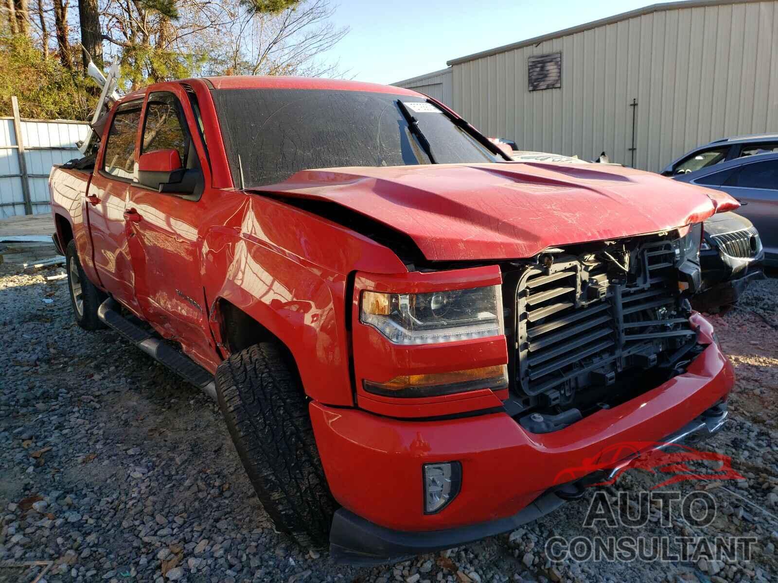 CHEVROLET SILVERADO 2018 - 3GCUKREC2JG291729