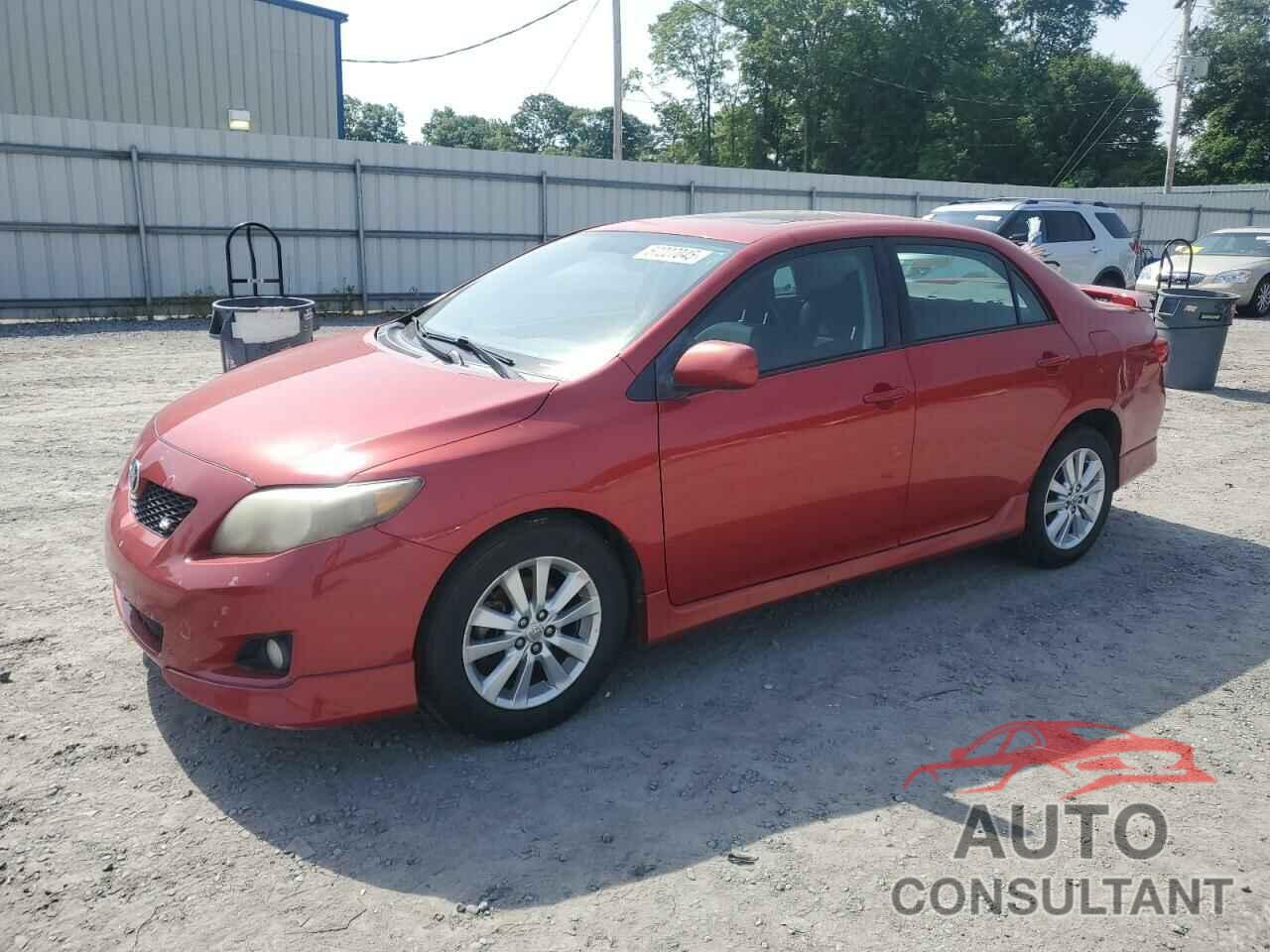 TOYOTA COROLLA 2009 - 1NXBU40E89Z078382