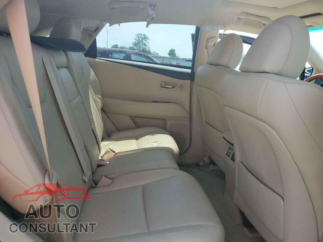 LEXUS RX350 2012 - 2T2BK1BA2CC136084