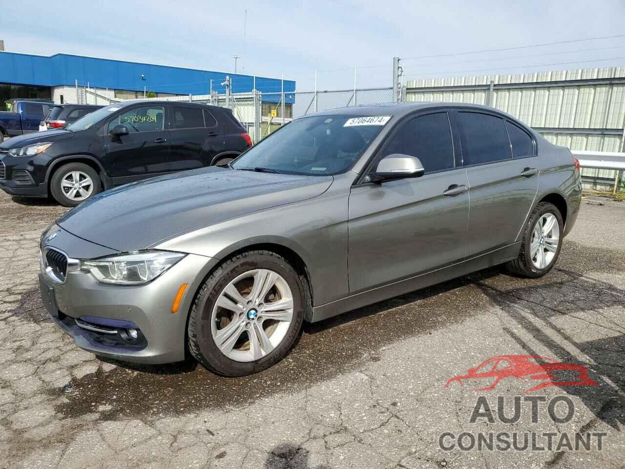 BMW 3 SERIES 2016 - WBA8E3G54GNT76816