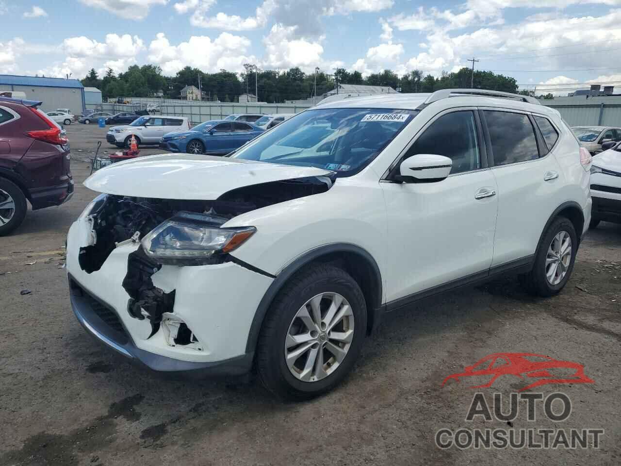 NISSAN ROGUE 2016 - KNMAT2MV3GP714302