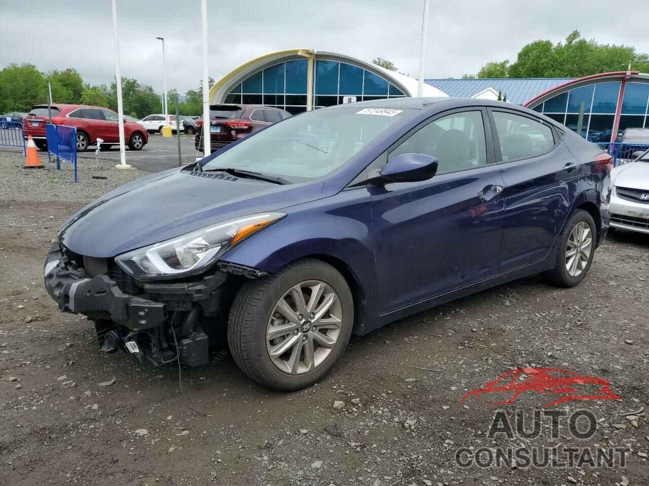 HYUNDAI ELANTRA 2014 - 5NPDH4AEXEH491747
