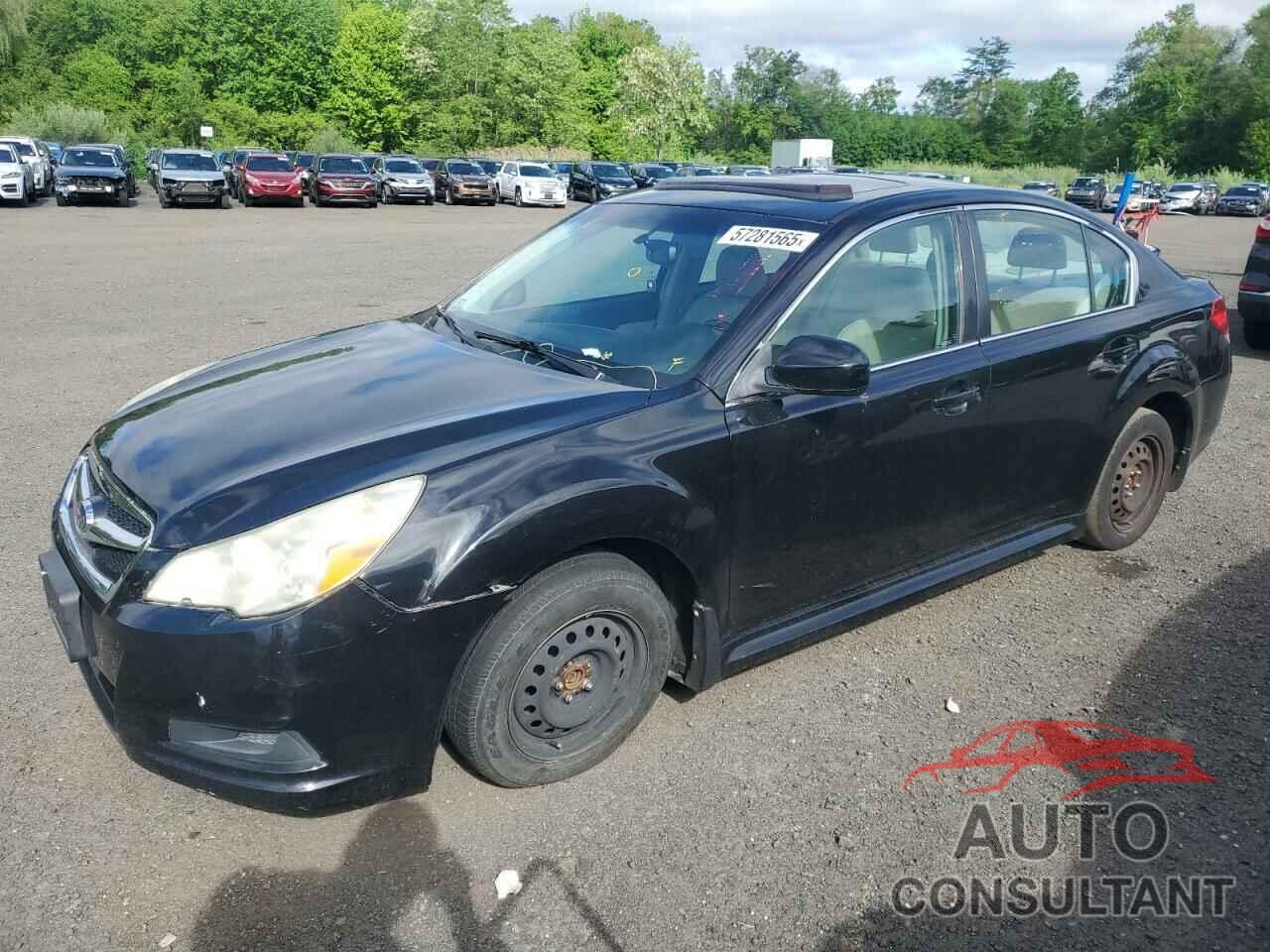SUBARU LEGACY 2011 - 4S3BMBK67B3249035